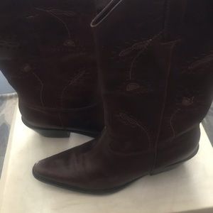 Cowboy Boots (Naturalizer) Good Quality W-11